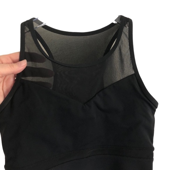 Zyia Mesh Racerback Sport Bra Black - Picture 5 of 11